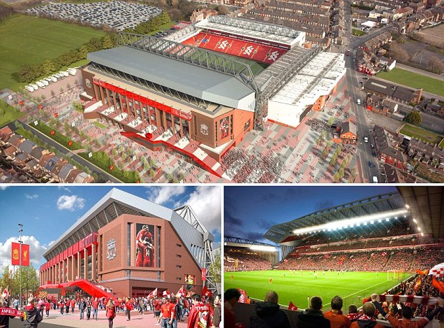Liverpool akan Perluas Stadion Anfield